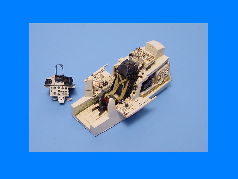 AIR4074 MiG-29A FULCRUM cockpit set 1/48 AIR4074 MiG-29A FULCRUM cockpit set 1/48